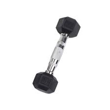 New Apollo Athletics 3 LB Rubber Dumbbell