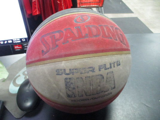 Used Spalding Super Flite Official Size Indoor/Outdoor Basketball