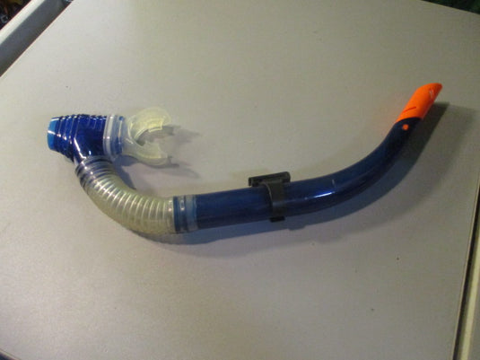 Used Blue / Clear / Orange Snorkel