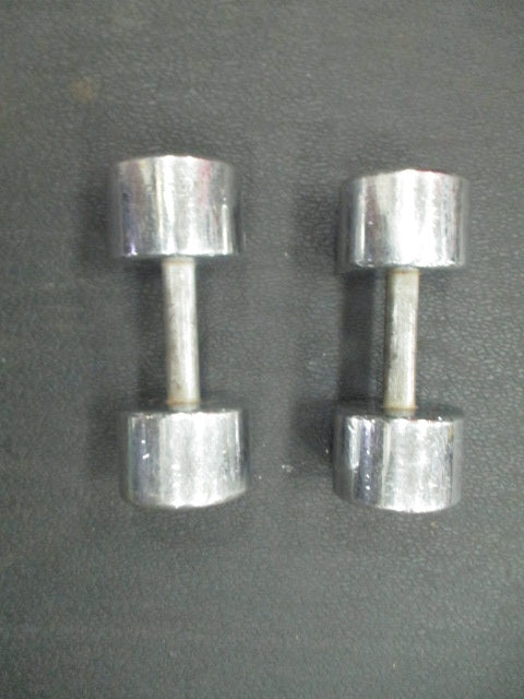 Used Ivanko 35LB Cast Iron Dumbbell Set