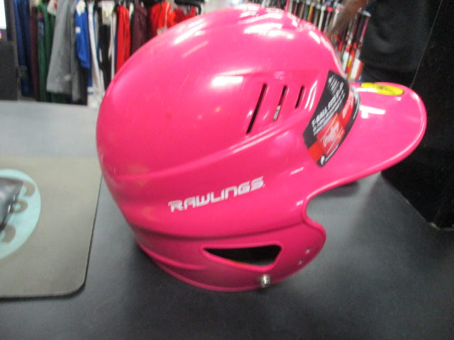 Load image into Gallery viewer, Used Rawlings Pink T-Ball Batting Helmet 6 1/4-6 7/8
