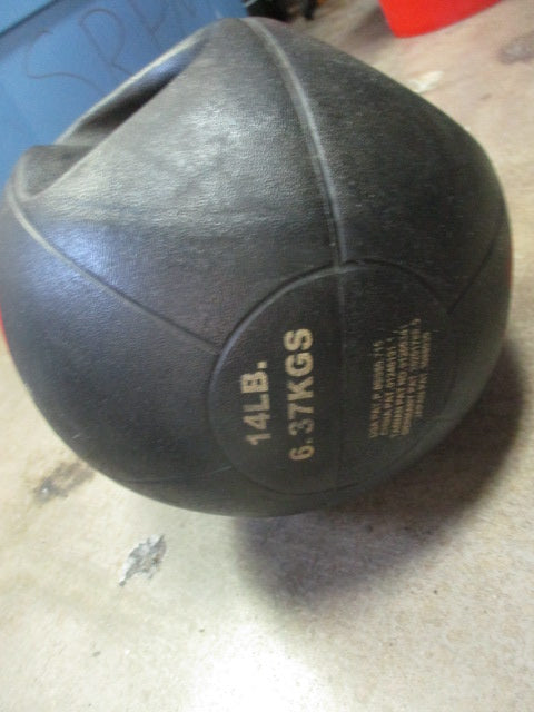 Used SPRI 14lb Medicine Ball