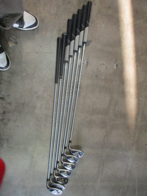 Used Turbo-Power XPi Hybrid Iron Set 5H-9, PW, SW - RH