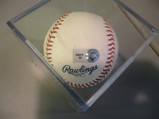 Rawlings Official MLB Baseball Unknown Signature in Case