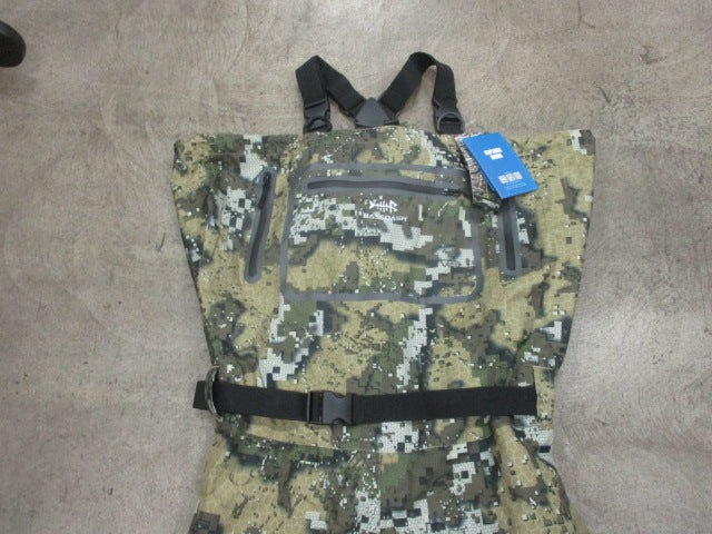 Load image into Gallery viewer, Used Bassdash Veil Camo Breathable Fishing Waders Size 3XL
