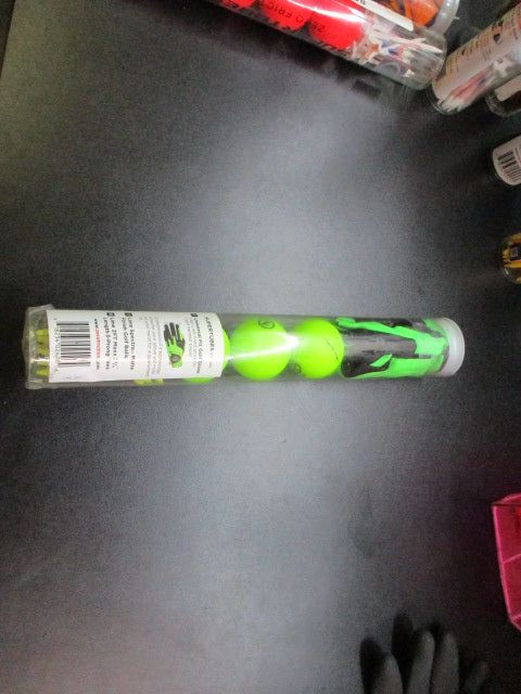 Zero Friction Golf Balls, Tees, & Glove Neon Green