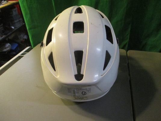 Used Cascade CPXR Adjustable Lacrosse Helmet w/ Goalie Throat Guard