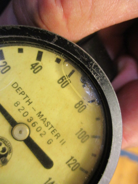 vintage depth master Scuba depth watch II b203602 g