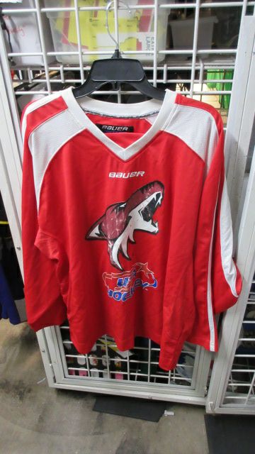 Used Bauer Arizona Coyotes USA Hockey Jersey Adult Size Medium - small stains