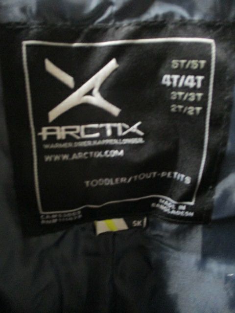 Used Arctix Snow Bib Youth Size 4T