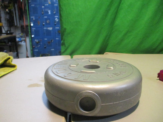 Used Standard  Plastic Weight Plate 5 lbs 2.27 Kg.