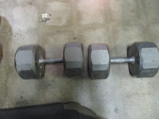 Used VXT Cast Iron 90LB Dumbbell - Pair