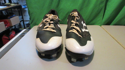 Used Under Armour Charged Metal Baseball Shoes/Cleats Size 13