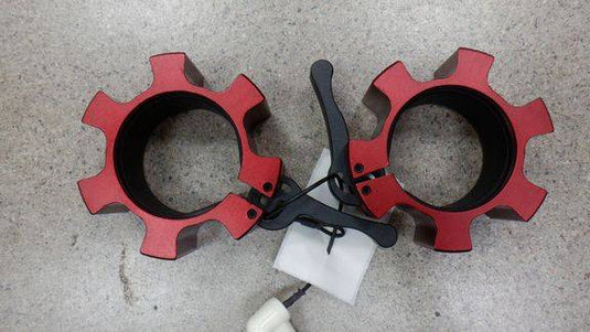 New Aluminum Lock-Jaw Olympic Collars - Set of 2