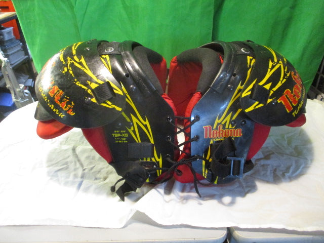 Load image into Gallery viewer, Used Nokona Tomahawk TSP-XS Football Shoulder Pads
