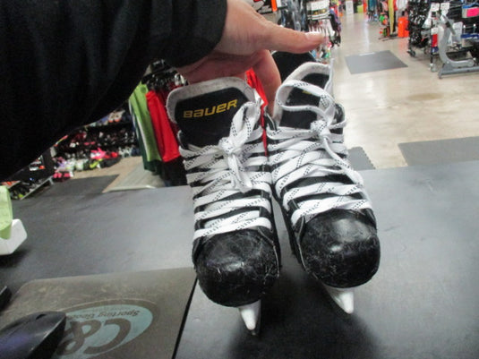 Used Bauer S140 Supreme Size Youth 12 Ice Hockey Skates