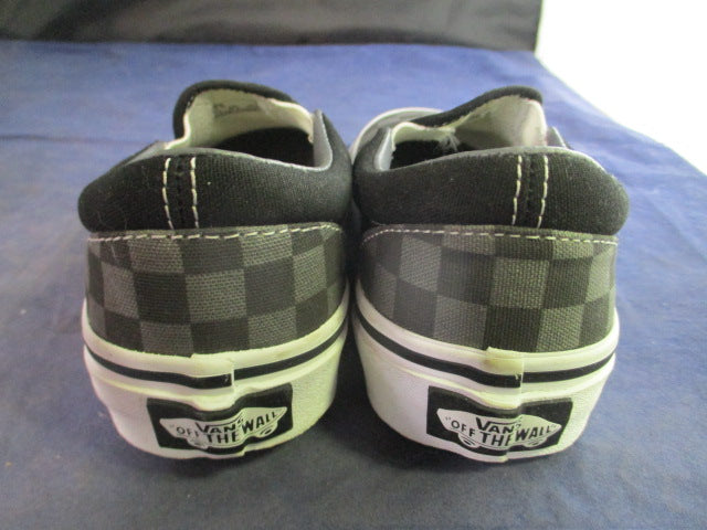 Load image into Gallery viewer, Used Vans Checkered Slip-Ons Size 11.5 Kids
