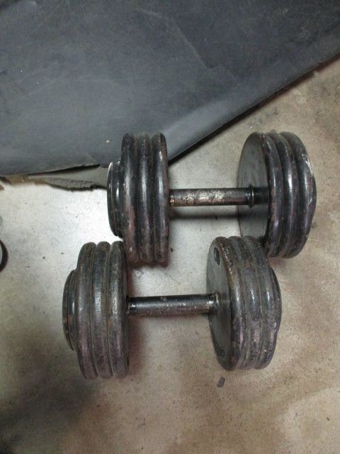Used 70Lb Fixed Dumbell - Pair