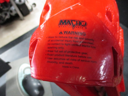 Used Macho Warrior Sparring Head Gear