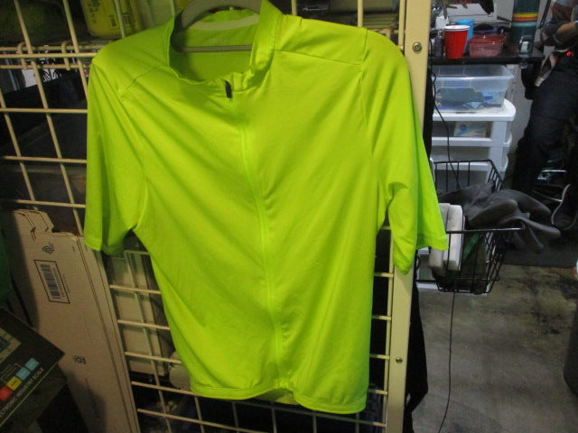 Load image into Gallery viewer, Used Risesbik Neon Cycling Jersey Size Medium
