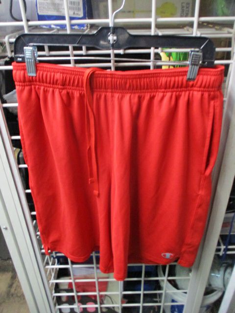 Load image into Gallery viewer, Used Champion 10&quot; Double Dry Training Shorts Adult Size Large
