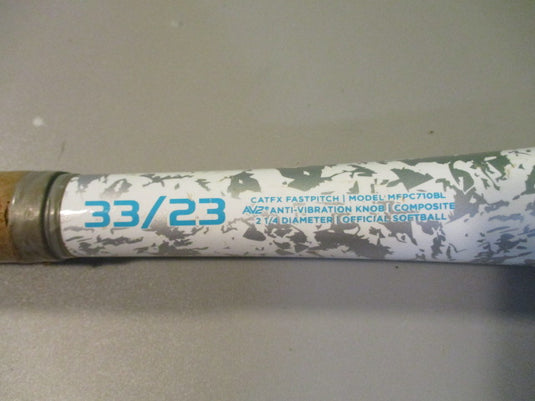 Used Marucci Cat FX 33inch Fastpitch Softball bat (-10)