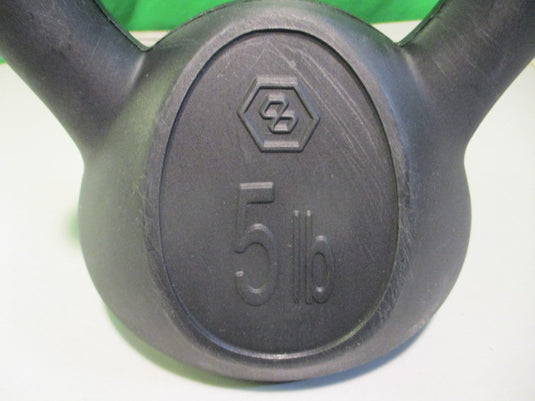 Used 5 LB Plastic Kettlebell
