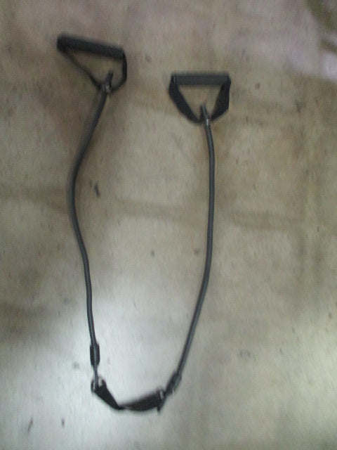 Used Black Resistance Band w/ Handles