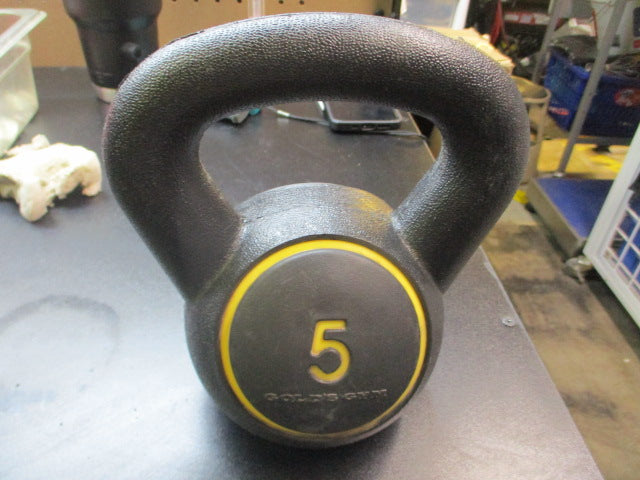 Load image into Gallery viewer, Used Gold&#39;s Gym 5lb Plastic Kettle Bell
