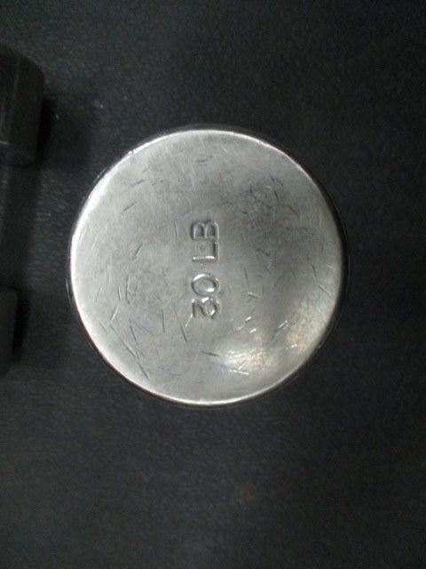 Used Ivanko 30LB Cast Iron Dumbbell Set