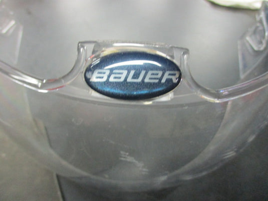 Used Bauer Clear Hockey Visor (Has Scratches)