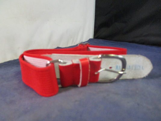 Used Red Youth Baseball Belt