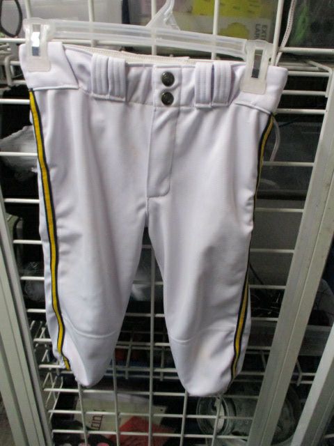 Used EvoShield Black & Yellow Knicker Bottom Pants Size Youth - small stains
