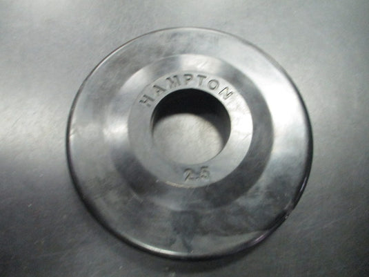 Used Hampton 2.5 LB Rubber Olympic Weight Plate