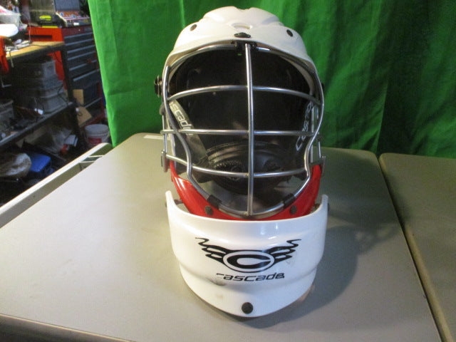 Load image into Gallery viewer, Used Cascade CPXR Adjustable Lacrosse Helmet w/ Goalie Throat Guard
