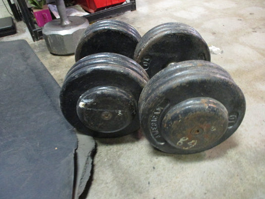 Used 70Lb Fixed Dumbell - Pair