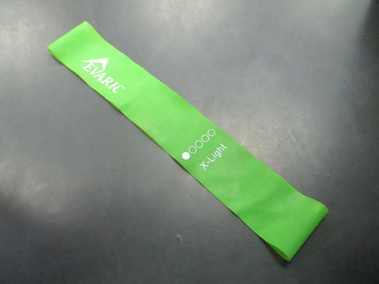 Used Evaric Green X-Light Resistance Band Loop