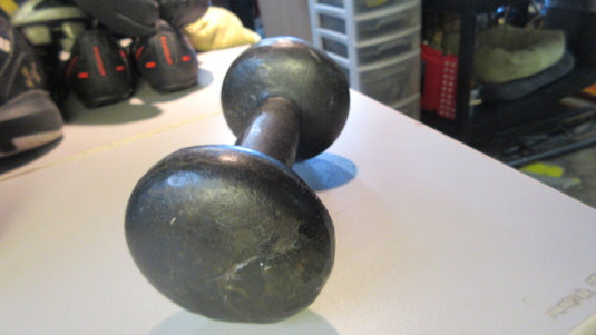Used Vintage Weider 10lb Cast Iron Dumbbell