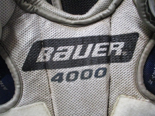 Used Bauer SP4000 Shoulder Pads Adult Size Large - missing velcro