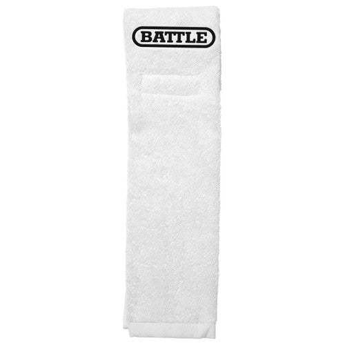 New Battle Youth Football Towel - White
