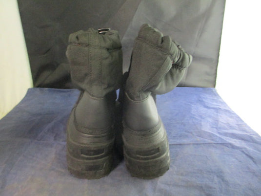 Used Black Snow Boots Youth Size 11/12