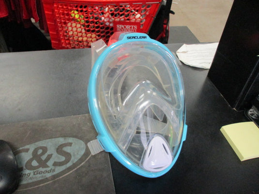 Used Bestway Blue Hydro-Swim Sea Clear Vista Snorkeling Mask Size S/M