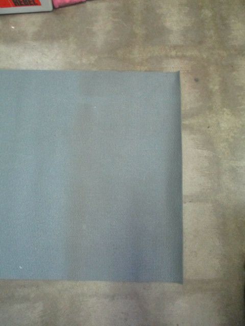 Used Gaiam Yoga Mat - 67.5" - some discoloration at the end