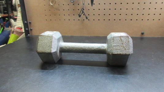 Used Hex Cast Iron 10LB Dumbbell