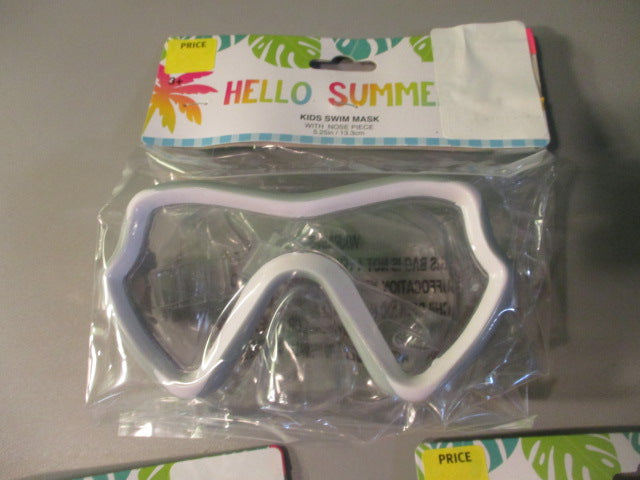 Load image into Gallery viewer, Hello Summer Kids Swim Mask 5.25&quot; - Assorted Colors
