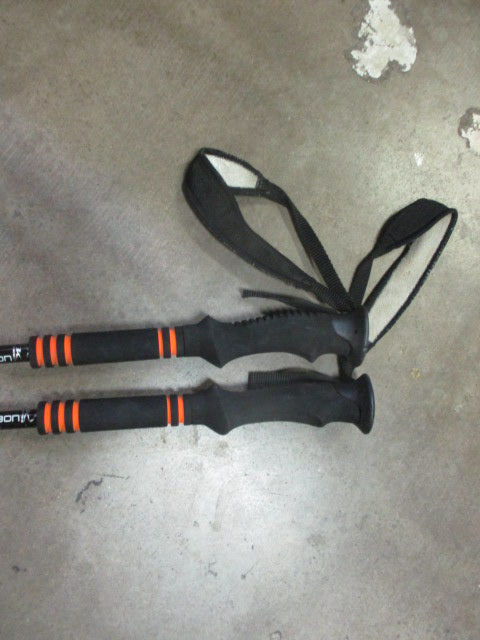 Load image into Gallery viewer, Used REI Carbon Snowshoe Trekking Poles - Set
