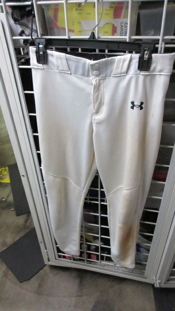 Used Under Armour Open Bottom Pants Youth Size Large - wear & stains