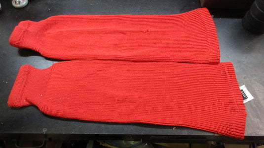 Used Bauer Team Hockey Socks Youth Size XL - holes