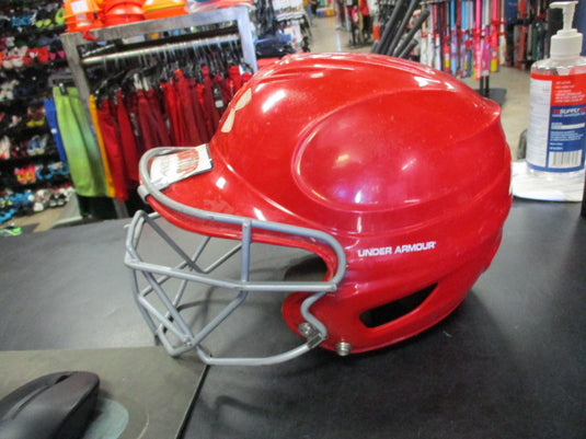Used Under Armour Size 5 7/8 - 6 3/4 Batting Helmet