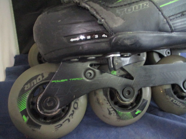 Load image into Gallery viewer, Used Tour Code 9 Adjustable Inline Skates Size 1-4
